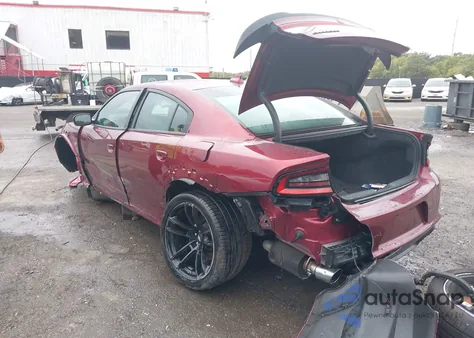 2023 Dodge Charger Scat Pack Widebody from USA, damaged, VIN 2C3CDXGJ7PH643237